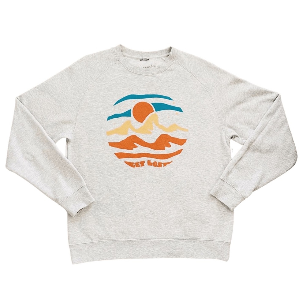 Serengetee Get Lost Crew Neck Sweatshirt